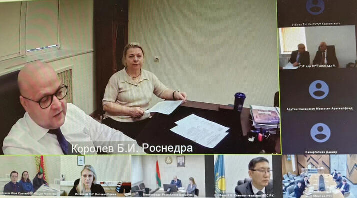Заседание Рабочей группы Межправсовета СНГ по недрам